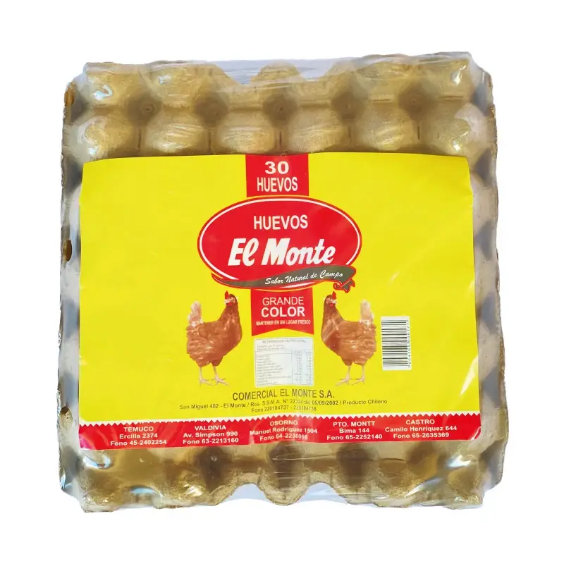 HUEVOS EL MONTE 1RA COLOR 30 UN