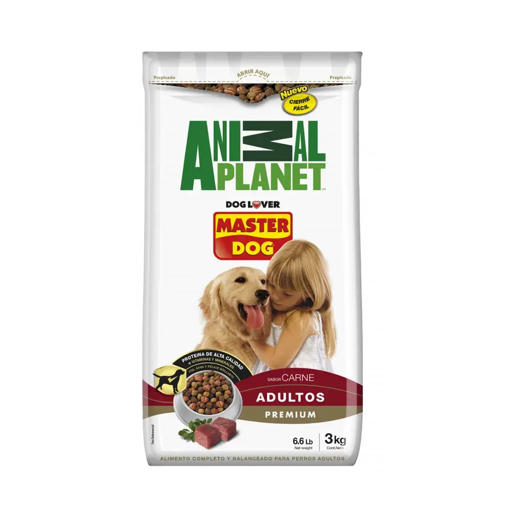 ALIM.MASTER DOG CARNE/ARROZ/VEG 3 KG