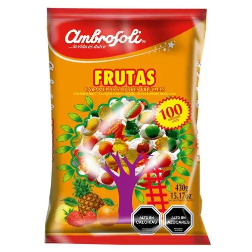 CARAMELO AMBROSOLI FRUTAL 430 GR