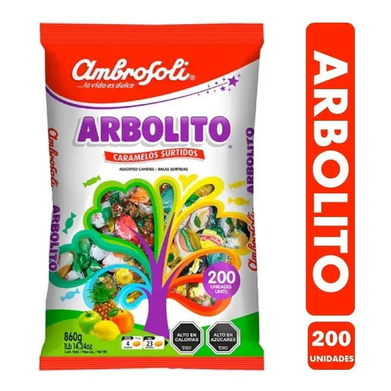 CARAMELO ARBOLITO 860 GR