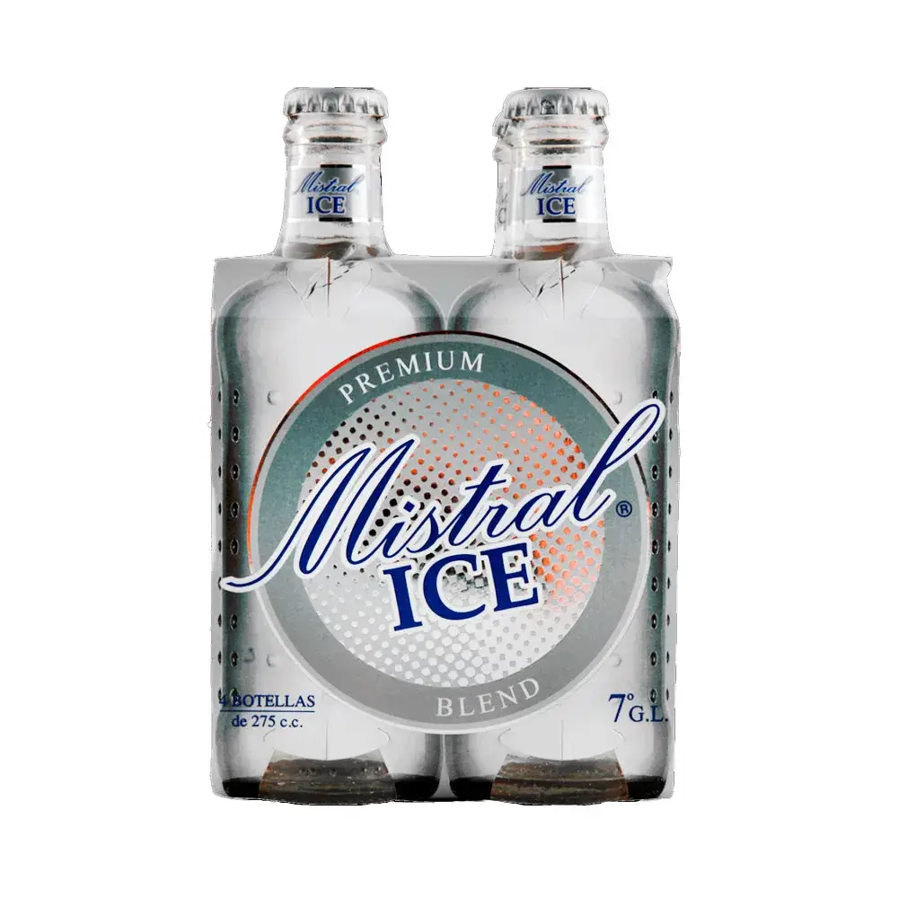 PACK MISTRAL ICE BLEND 4 X 275 CC