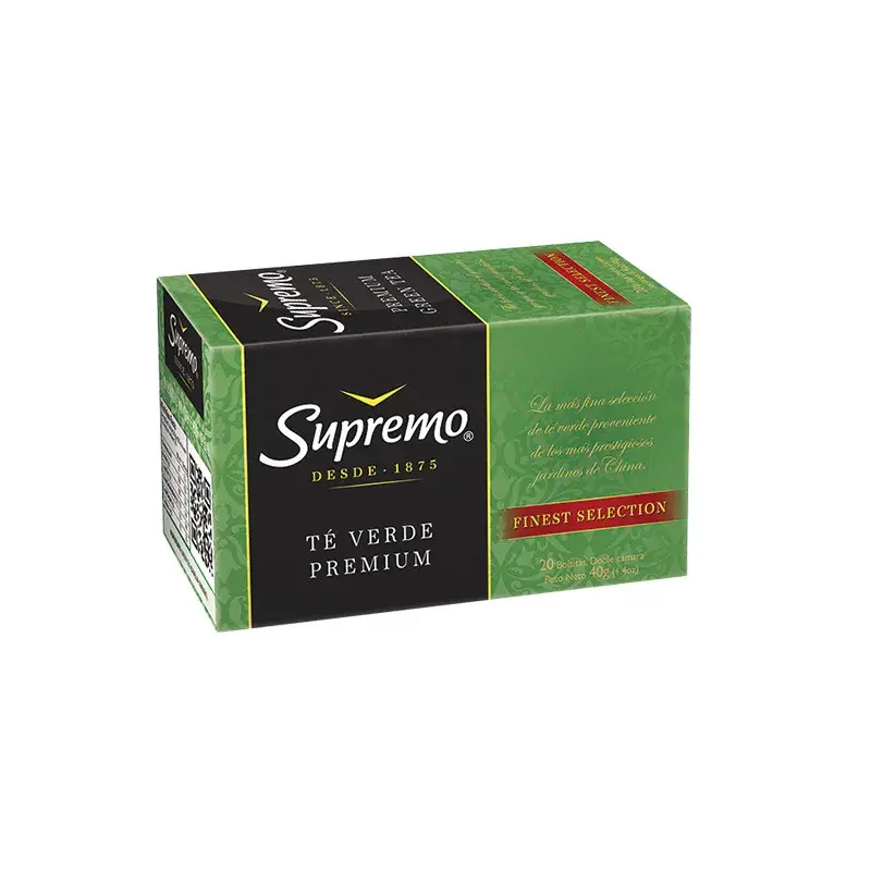 TE SUPREMO VERDE PREMIUM 20 BOL