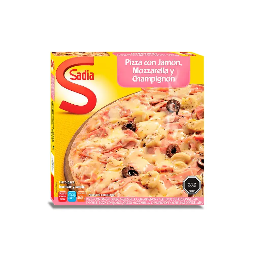PIZZA SADIA JAM/CHAMP 460 GR