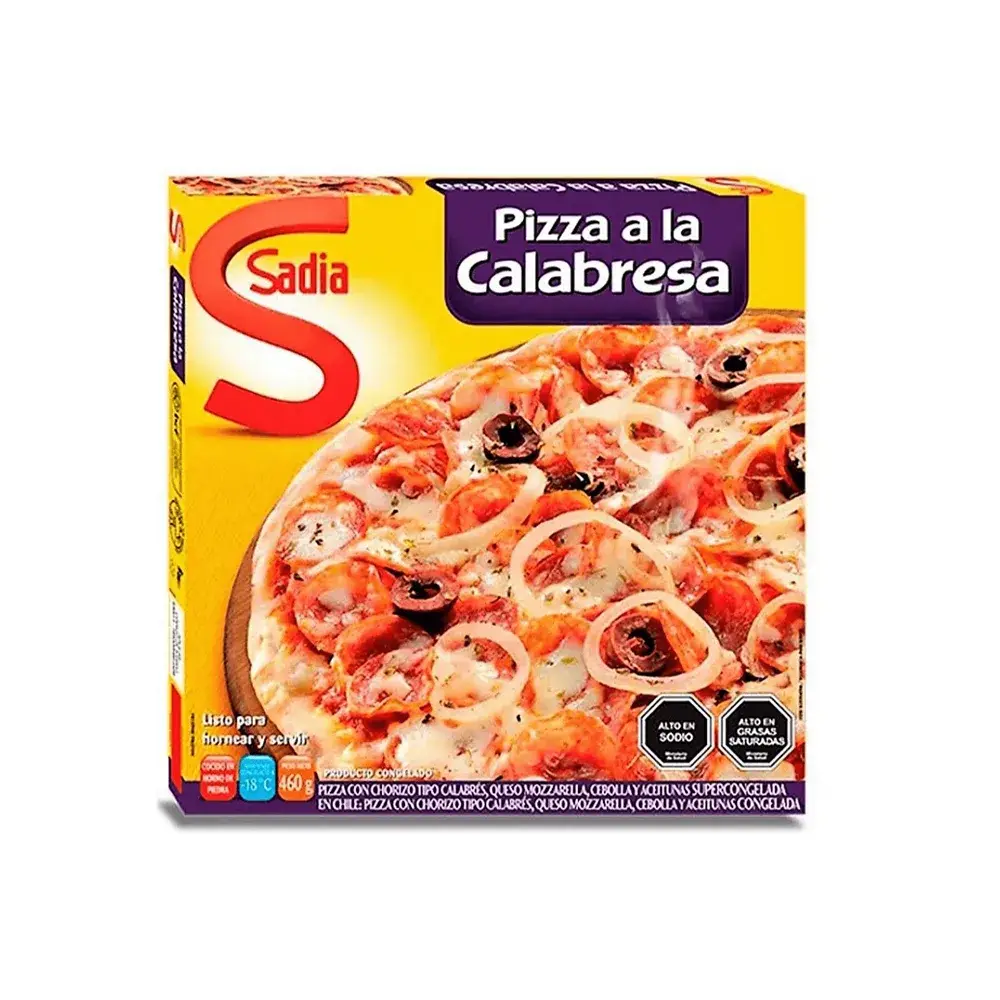PIZZA SADIA CALABREZA 460 GR