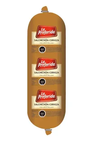 SALCHICHON CERVEZA LA PREFERIDA