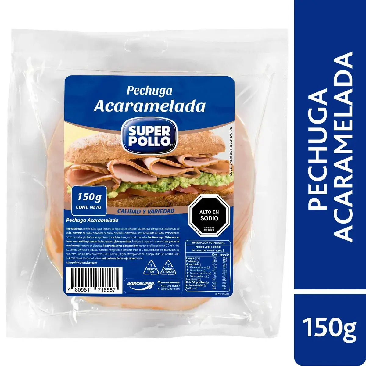 PECHUGA ACARAMELADA DE POLLO SUPER