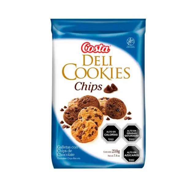 Gall Costa Delicookies Chips 210 gr