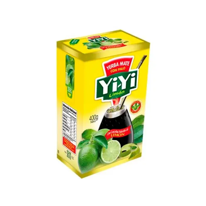 YERBA MATE YIYI LIMON 400 GRS