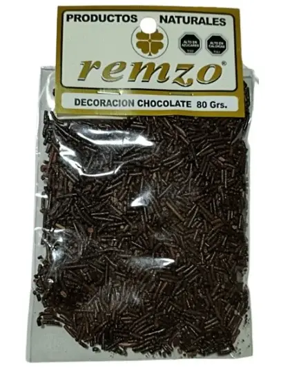 DECORACION REMZO CHOCOLATE 80 GR