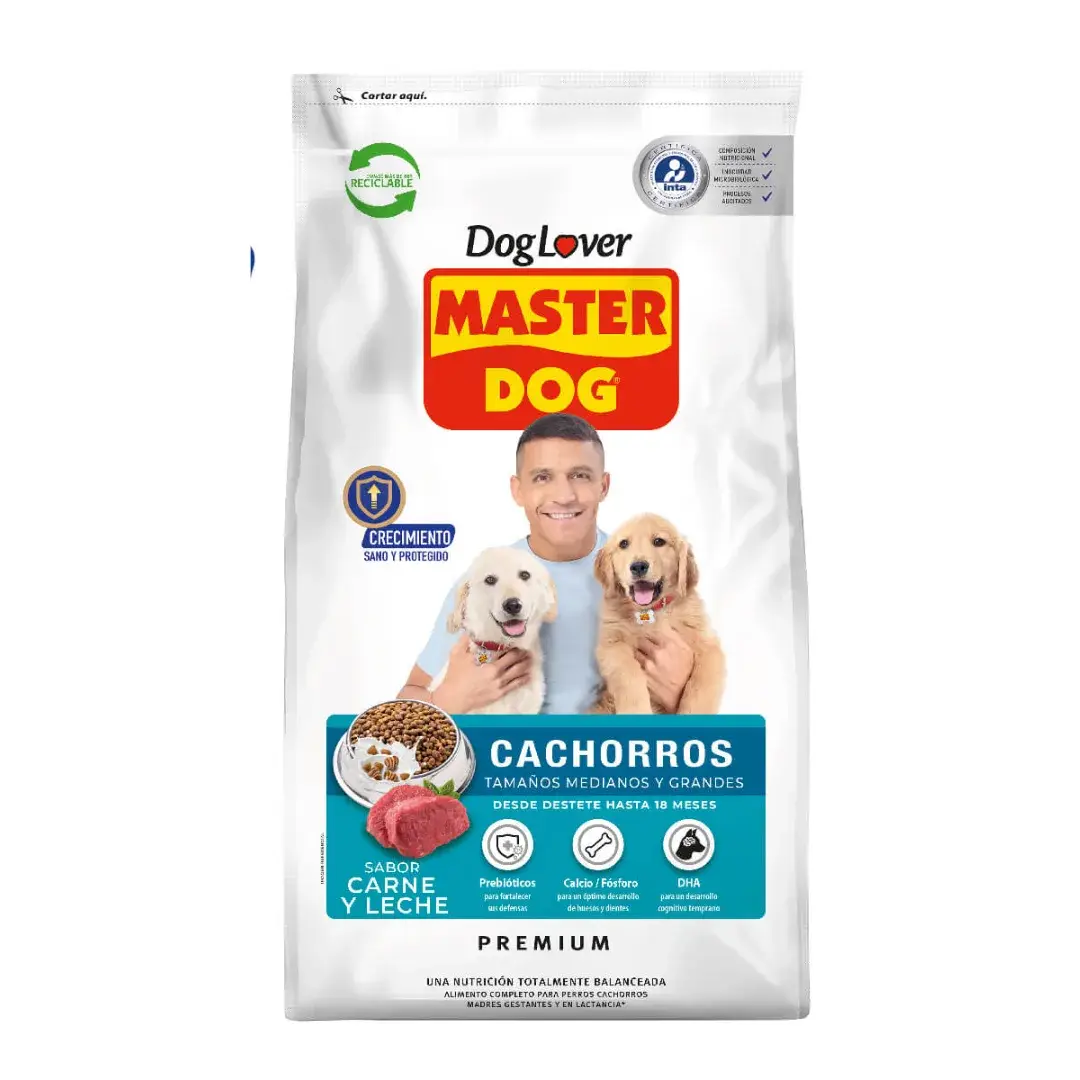 ALIMENTO MASTER DOG CACHORRO 8 KG