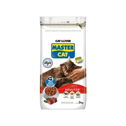 ALIM MASTER CAT ADULTO CARNE 3 KG