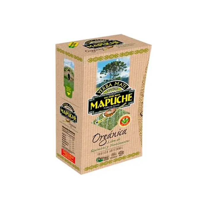 YERBA MATE MAPUCHE ORG 400 GR