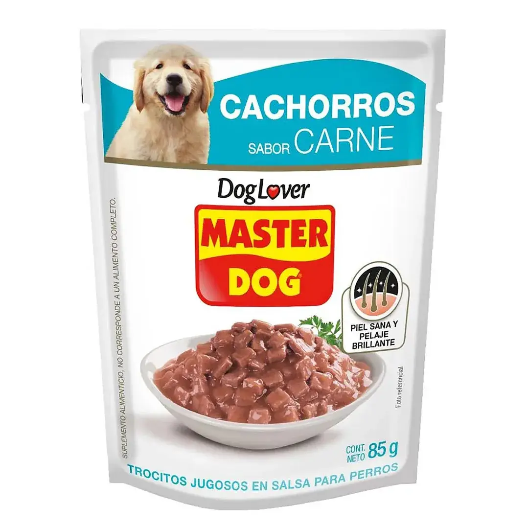 MASTER DOG TROC CARNE RAZAS PEQ 85 GR