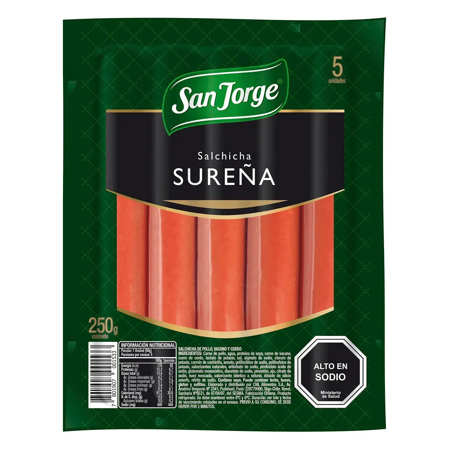 Salchicha Surena San Jorge 250 g