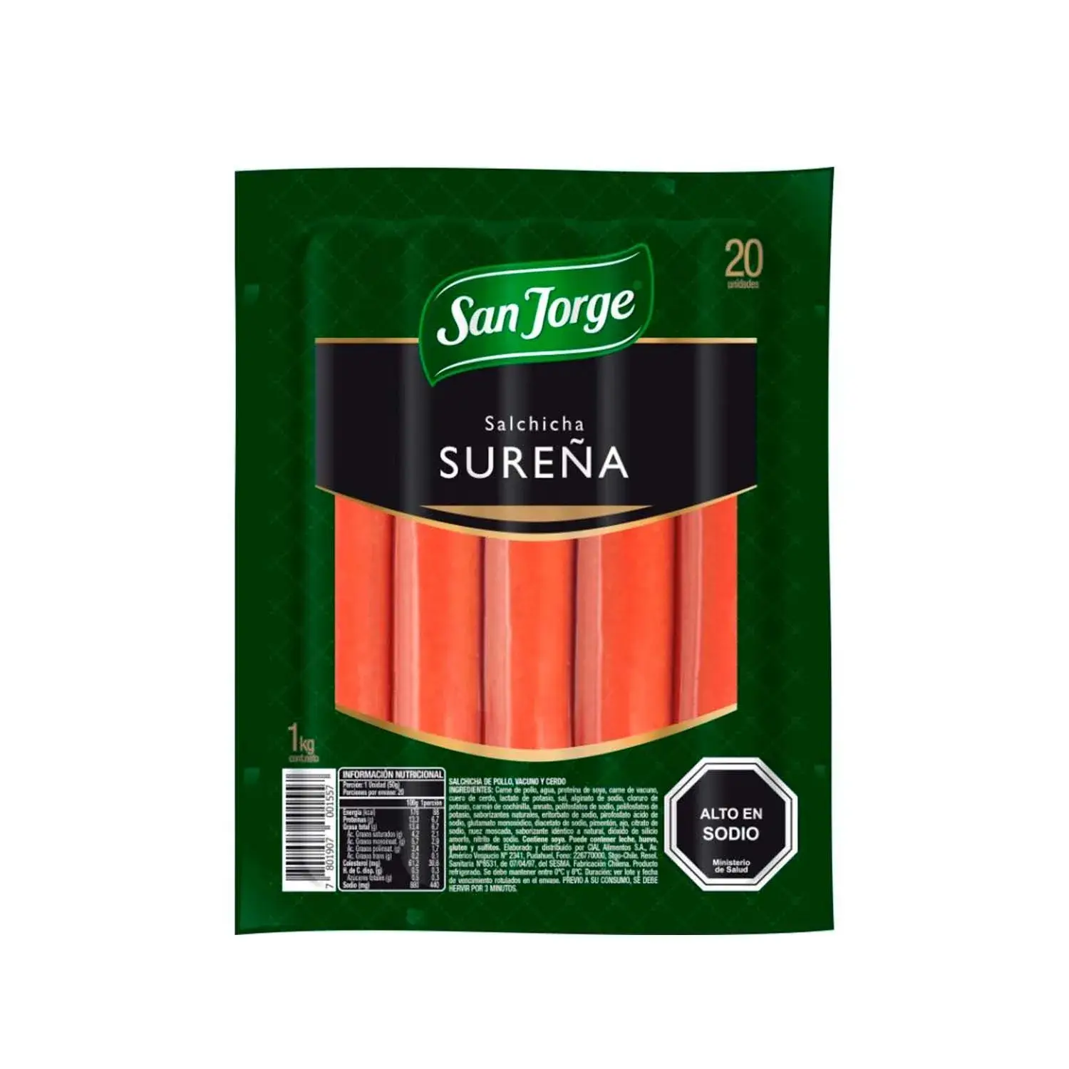 Salchicha Surena San Jorge 1 kg