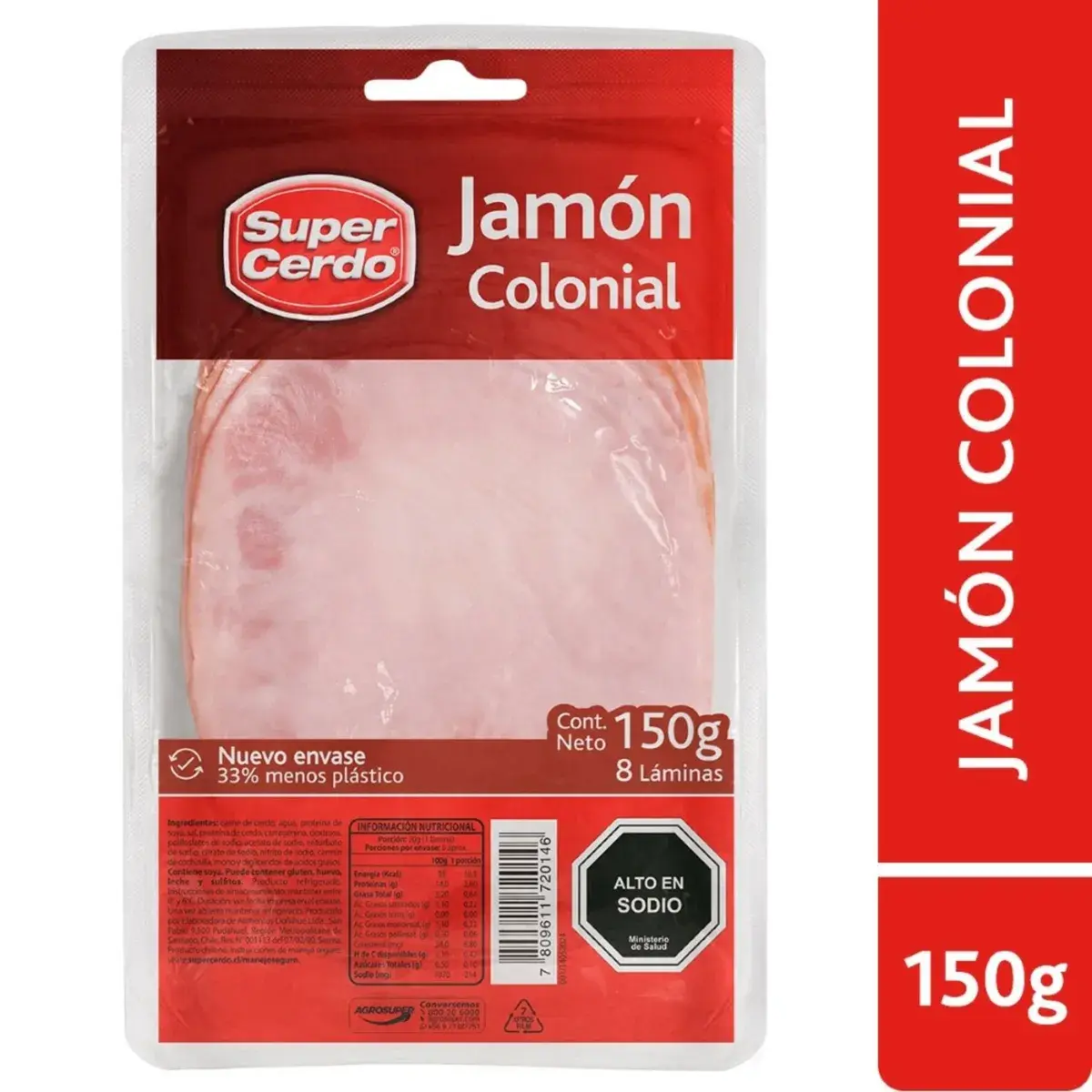 JAMON COLONIAL SUPER CERDO