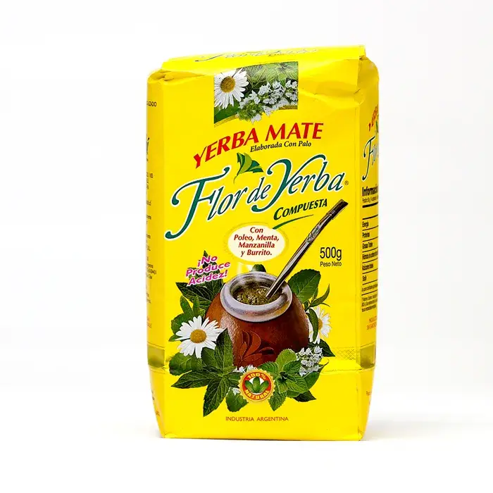 YERBA MATE FLOR DE YERBA AMARILLA 500 GR