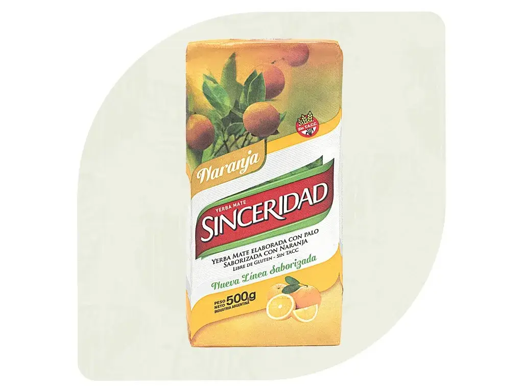 YERBA MATE SINCERIDAD NAR 500 GR