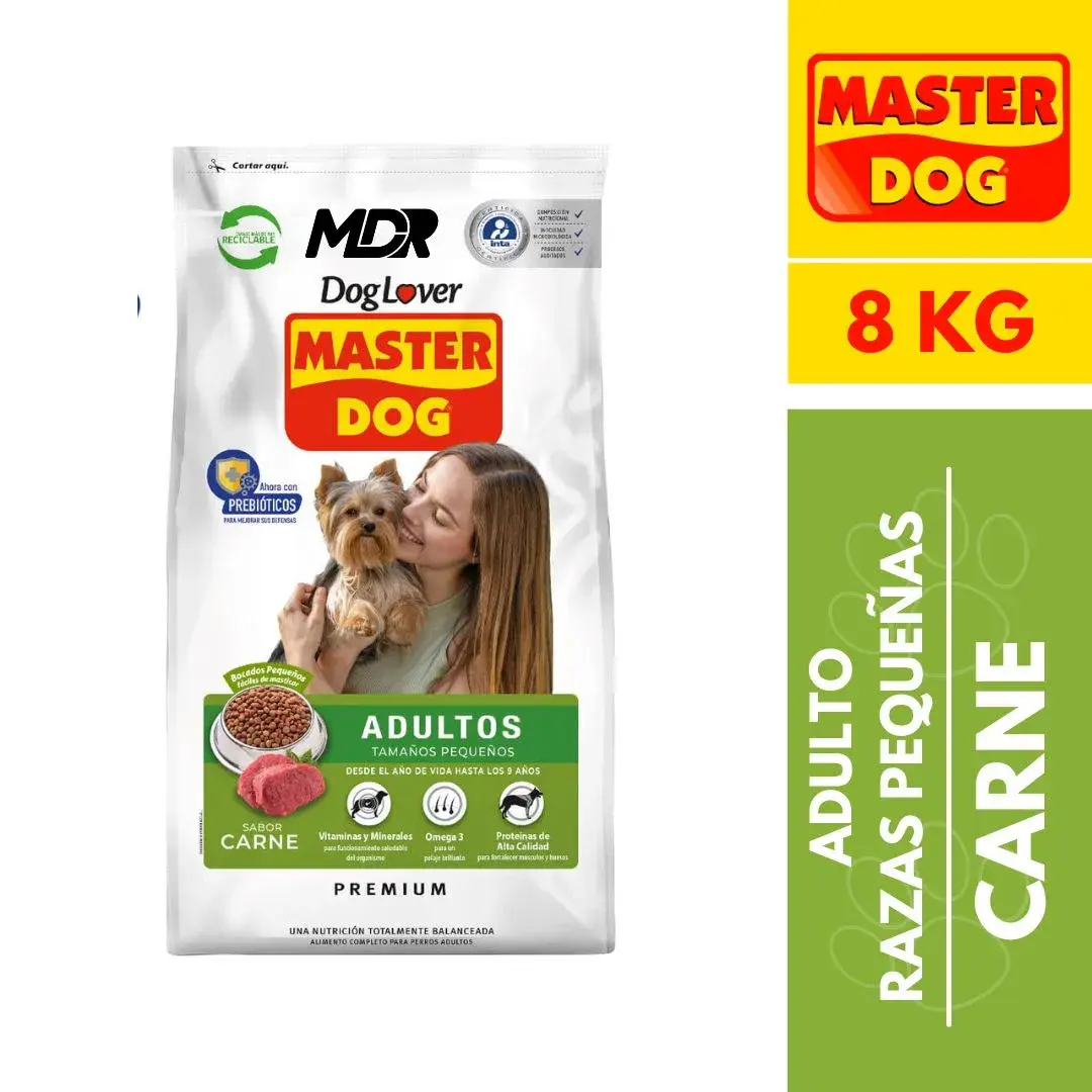 MASTER DOG ADULTO R/PEQ 8 KG