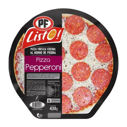 PIZZA PF PEPPERONI 430 GR LIST