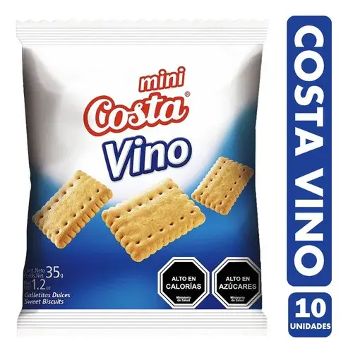 Galletas Mini Vino 35 grs