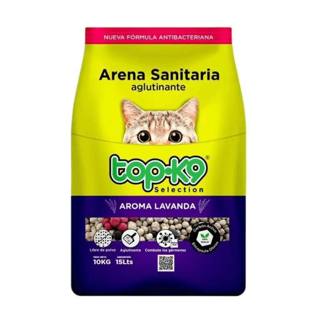 ARENA AGLUTINANTE LAVANDA TOPK 2 KG.