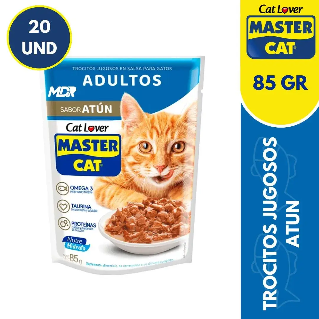 MASTER CAT TROC.JUG.ATUN 85 GR.