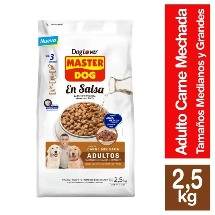 MASTER DOG SALSA 2.5 KG.
