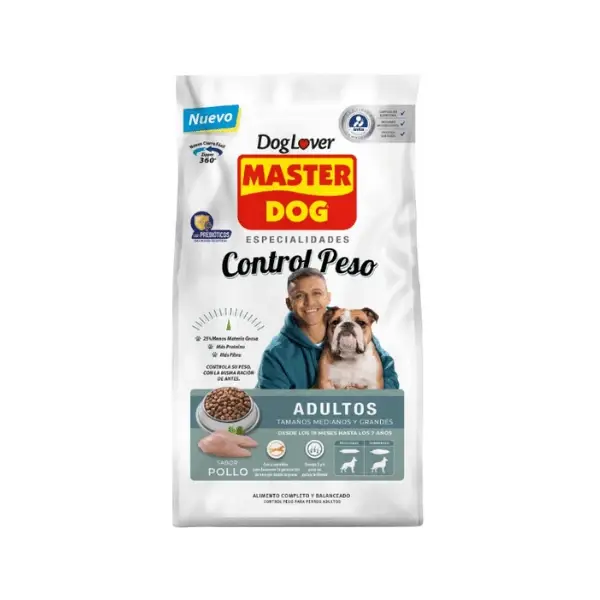 ALIM.MASTER DOG CONTROL PESO 3 KG.
