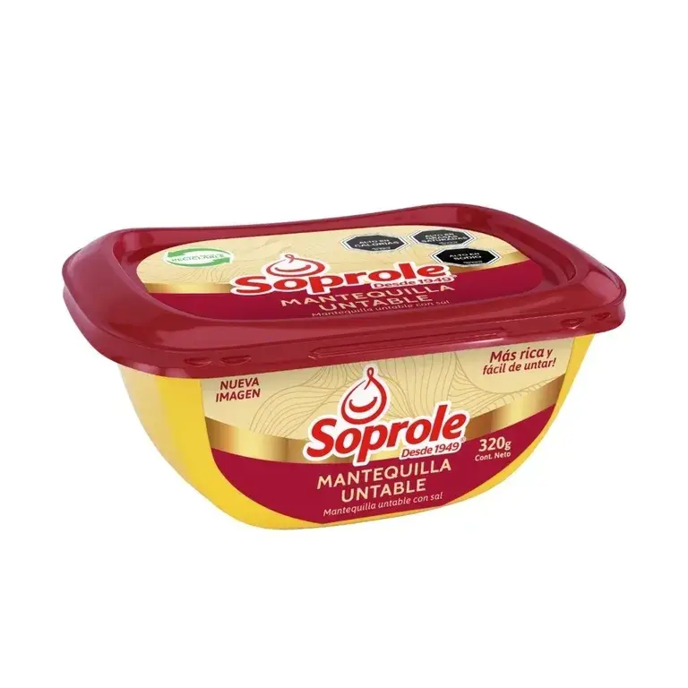 Mantequilla Untable Soprole 320 grs