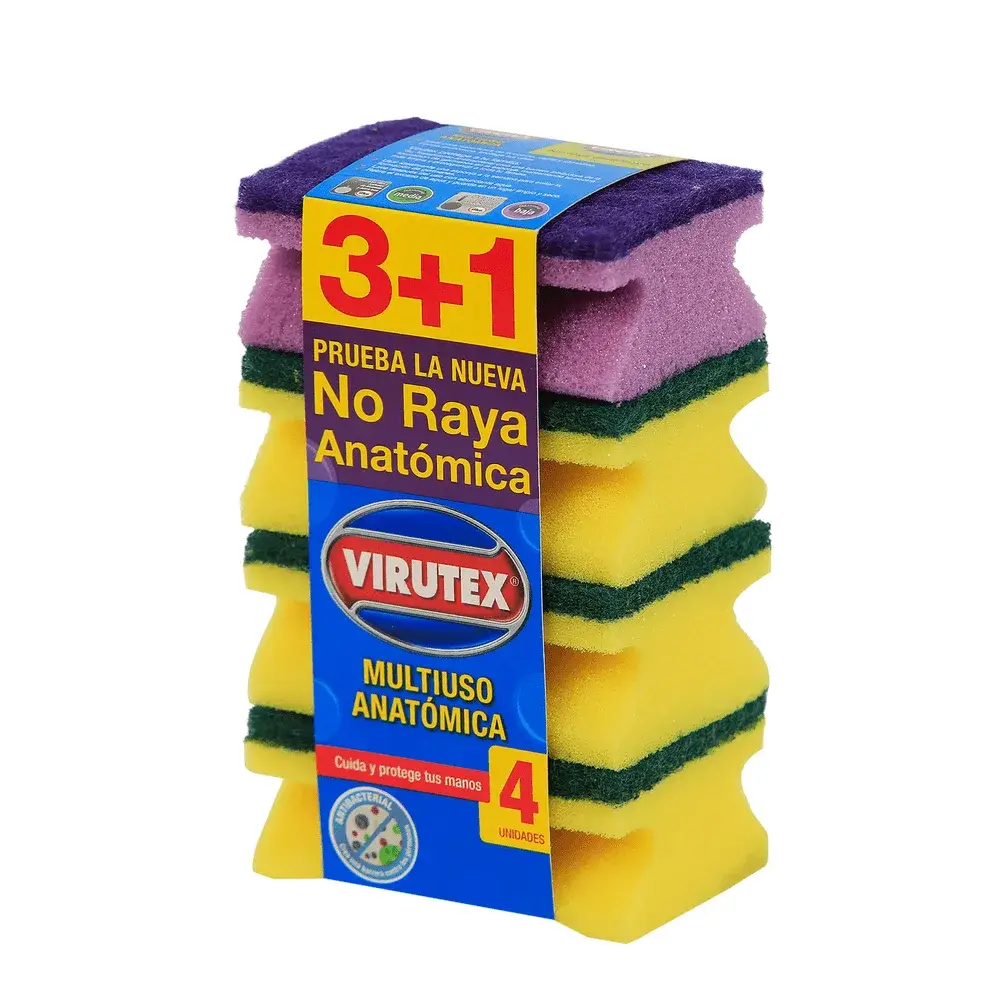 ESPONJA BONOBRIL ANAT/4 UNID