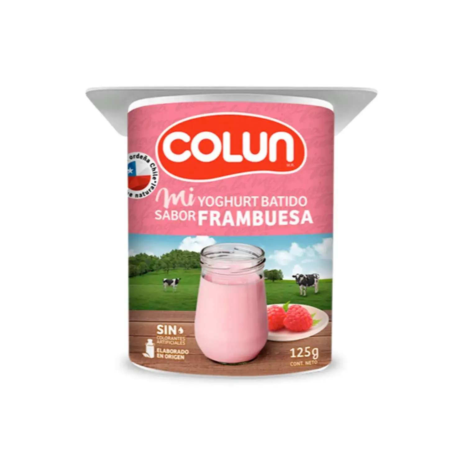 YOGHURT BAT COLUN FRAMB 125 GR