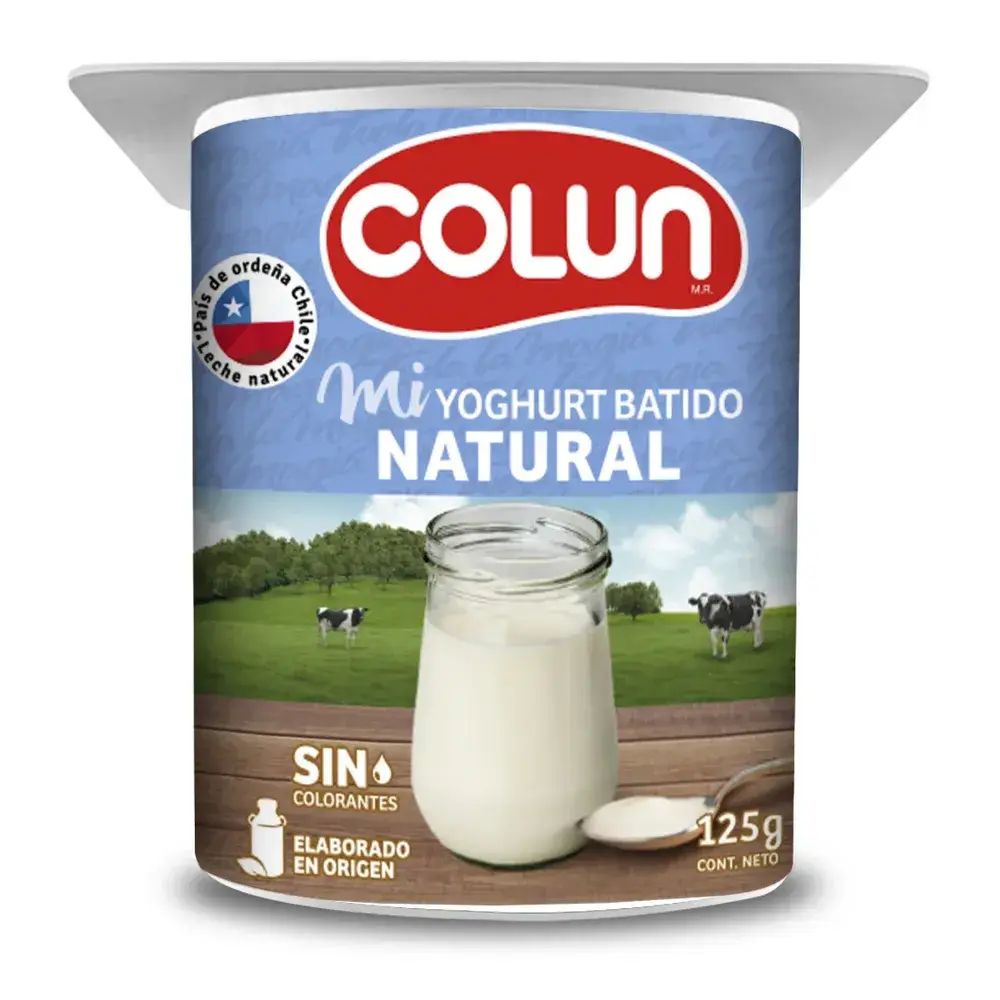 YOGHURT BAT COLUN NATURAL 125G
