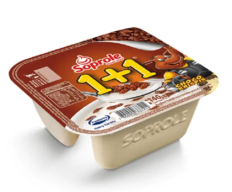YOG 1+1 CHOCO KRISPIS 140 GR