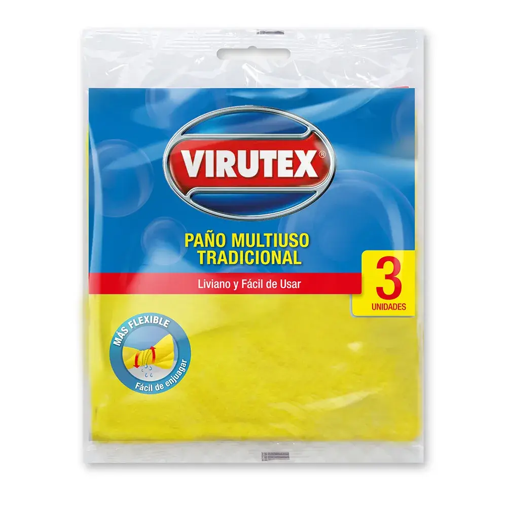 PANO VIRUTEX M/USO CLAS 3 UNI