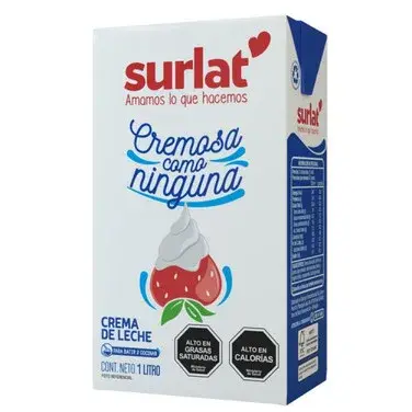 CREMA SURLAT UHT 1 LT
